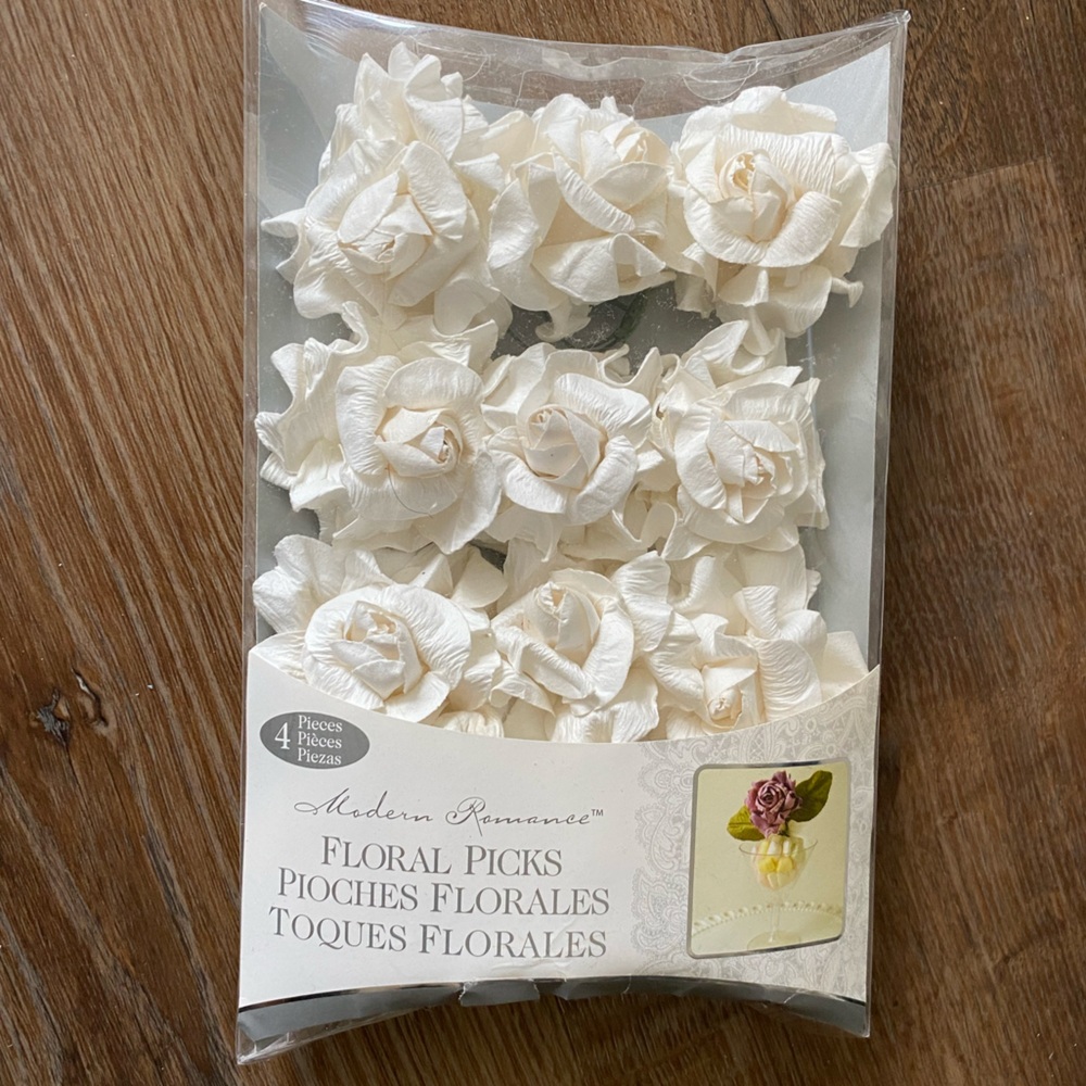 FLORAL PICKS - 4pcs